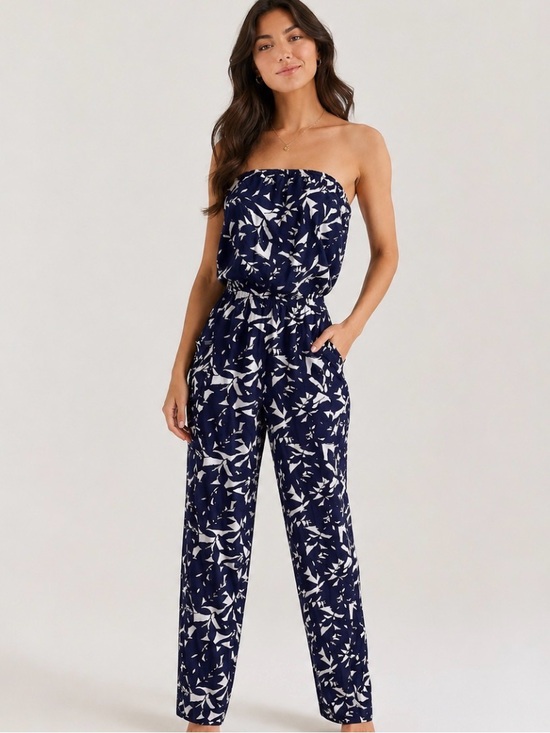 Roxy Pants - Roxy Funnel of Love Printed Tube Top Romper
